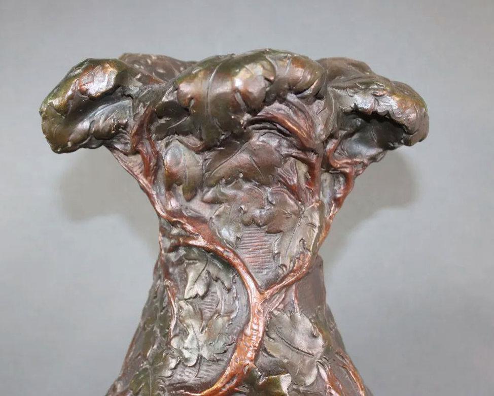 Sculptural Lamp by Luca Madrassi (1848-1918) For Sale 1
