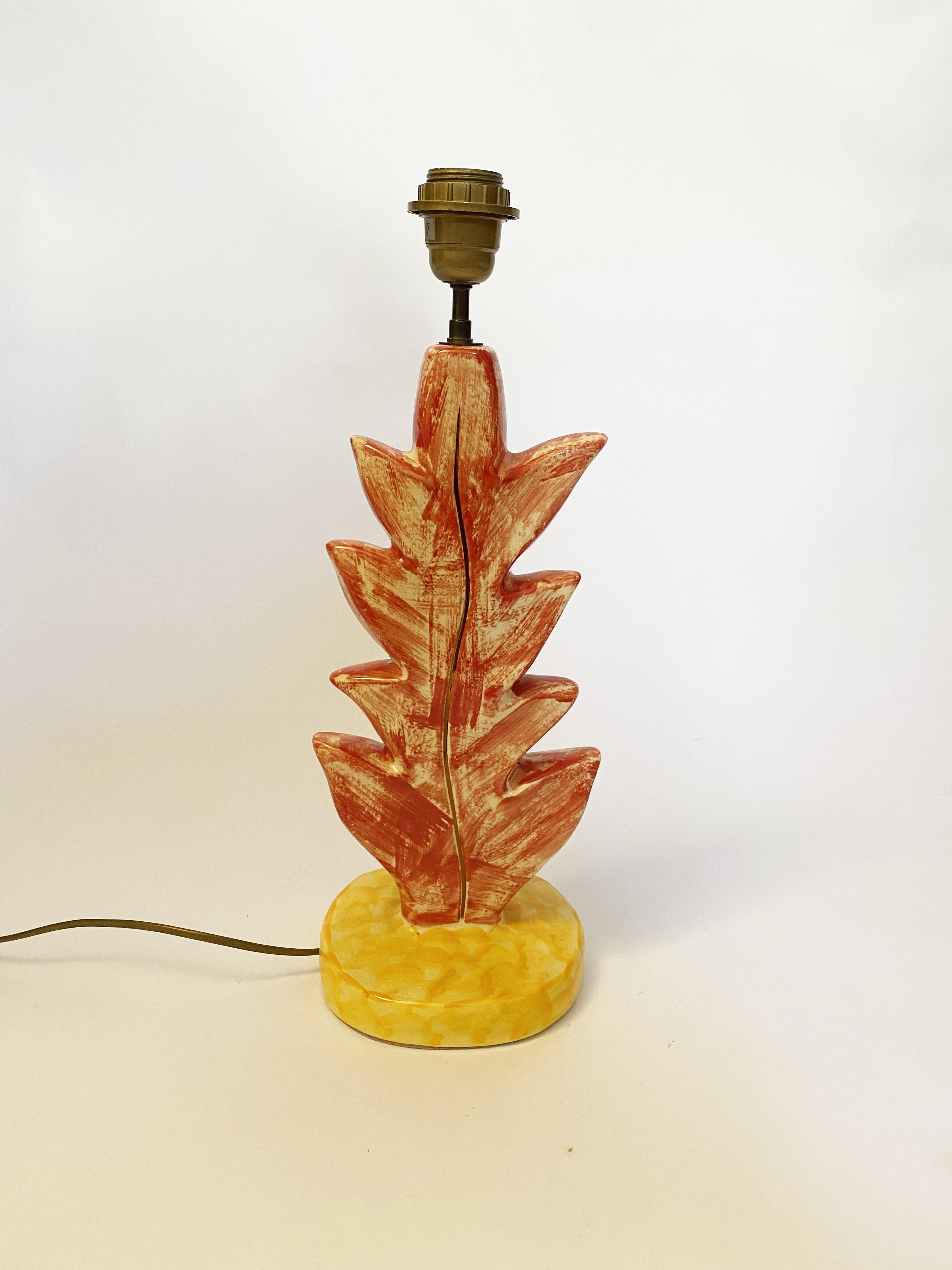 Late 20th Century Sculptural Lamp by Pierre Casenove for Lunéville, 'No Fondica', France, 1990s For Sale