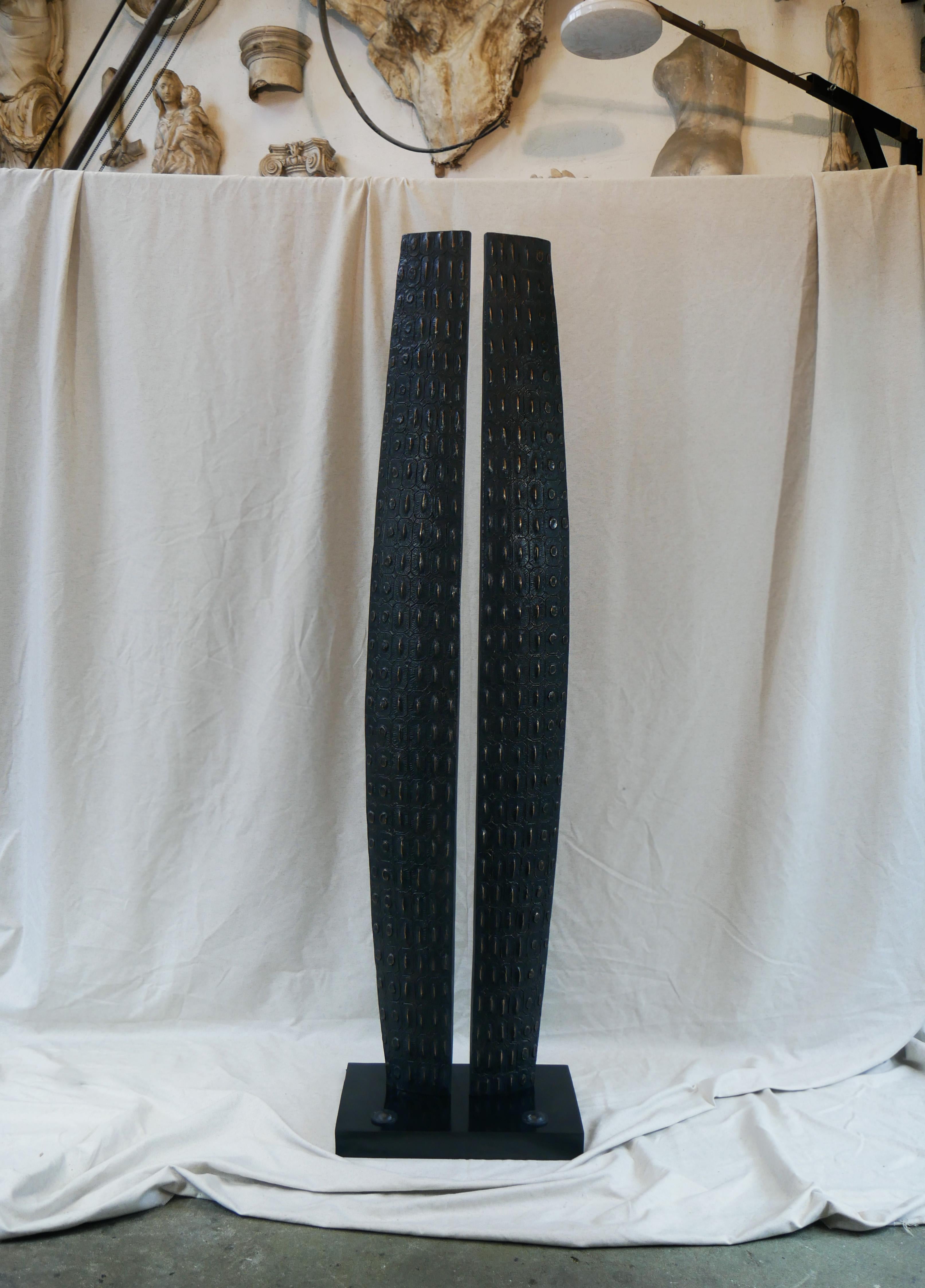 Intagliato Lampada scultorea 