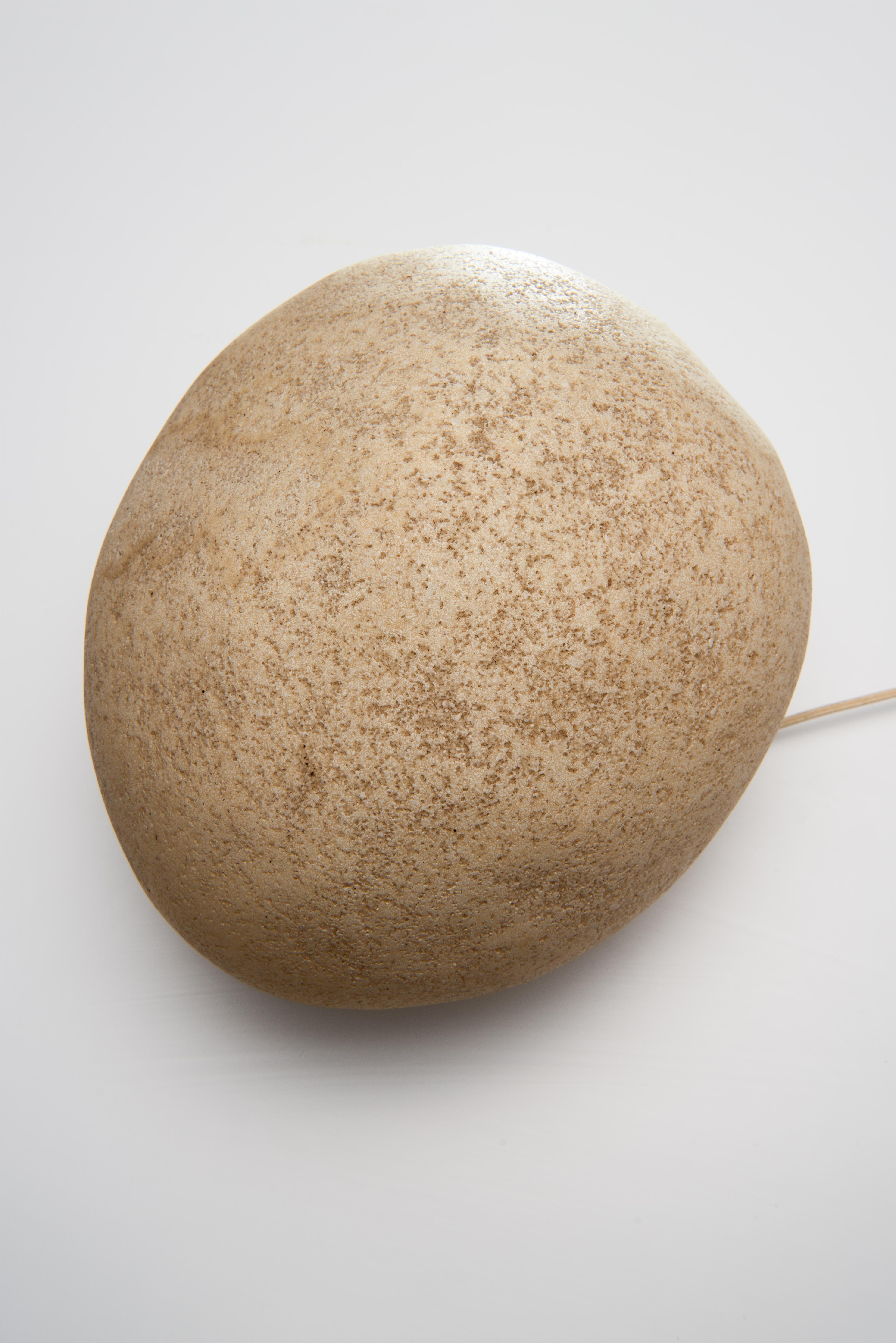 Mid-Century Modern Sculptural Lamp - Dorra - Moon Rock - André Casenave