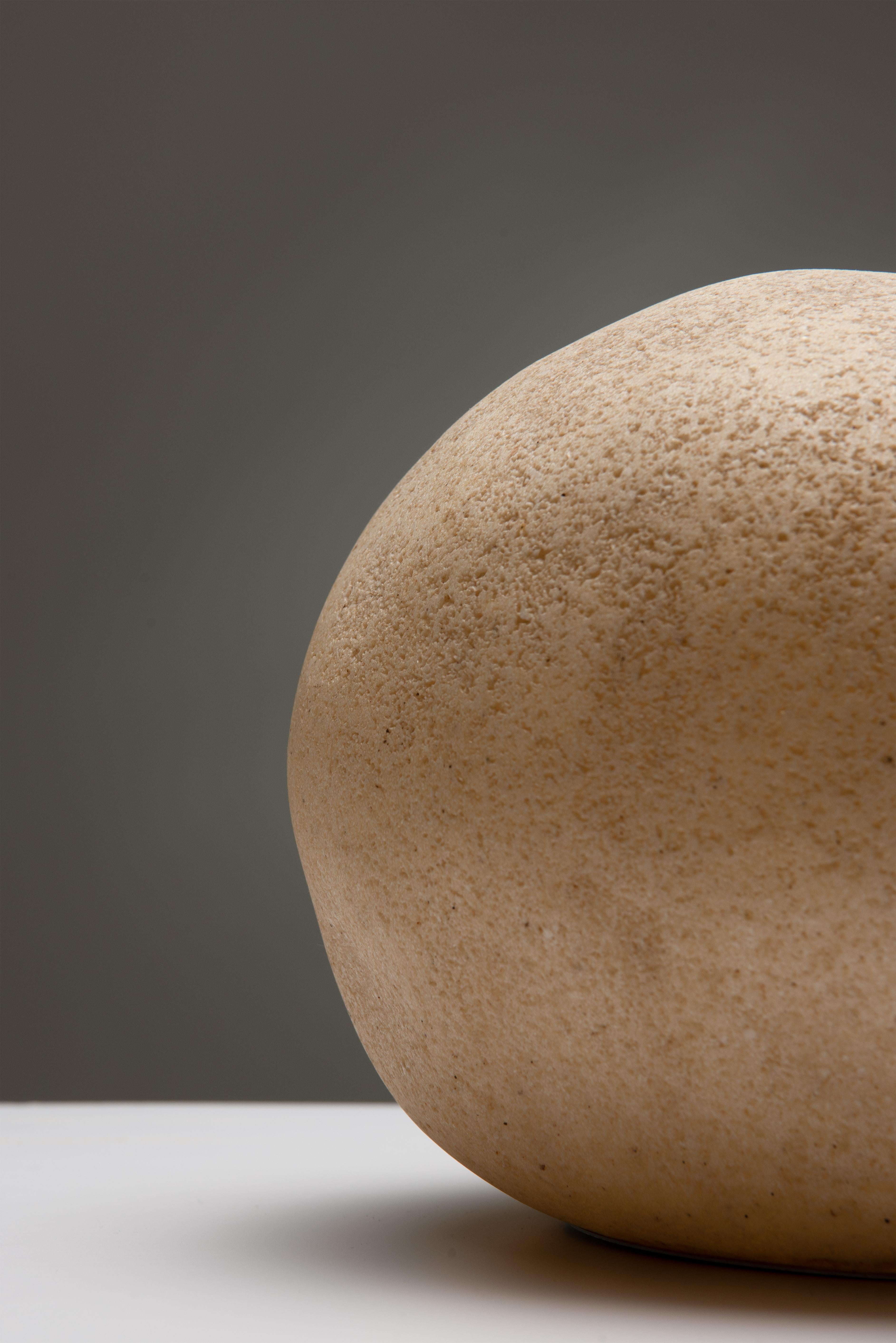French Sculptural Lamp - Dorra - Moon Rock - André Casenave