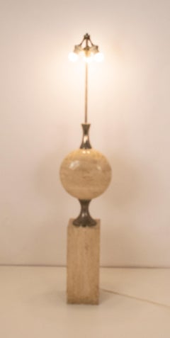 Sculptural Large Lamp by Philippe Barbier for Maison Barbier, 1970s