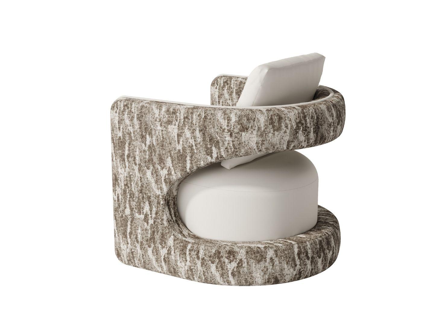 Portuguese Sculptural LEWIS Lounge Chair – Modern Minimalist Statement Piece For Sale