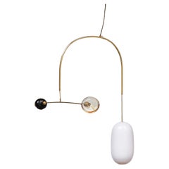 Sculptural Light No. 131, Handblown Glass and Brass, by Milla Vaahtera Sculptural Light No. 131, Handblown Glass and Brass, by Milla Vaahtera