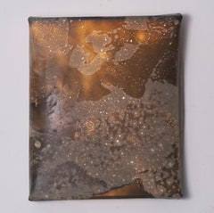 Skulpturales Lichtobjekt aus Eiche und Bio-Textil-Leinwand von Natural Material Studio