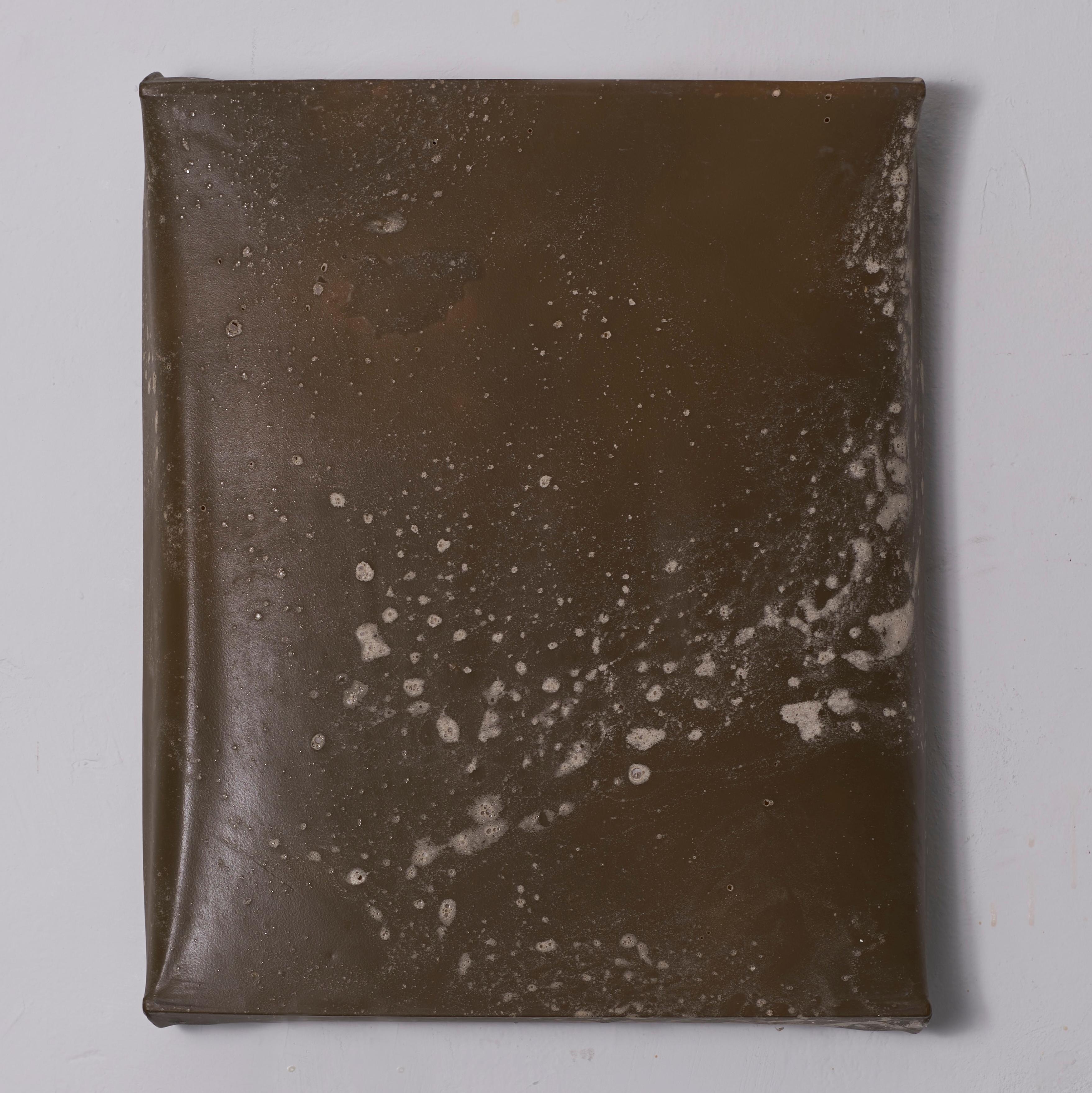 Contemporary Sculptural Light Object in Oak & Bio-Textile Canvas by Natural Material Studio For Sale