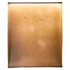 Oggetto luminoso scultoreo in Oak e tela bio-tessile di Studio Natural A