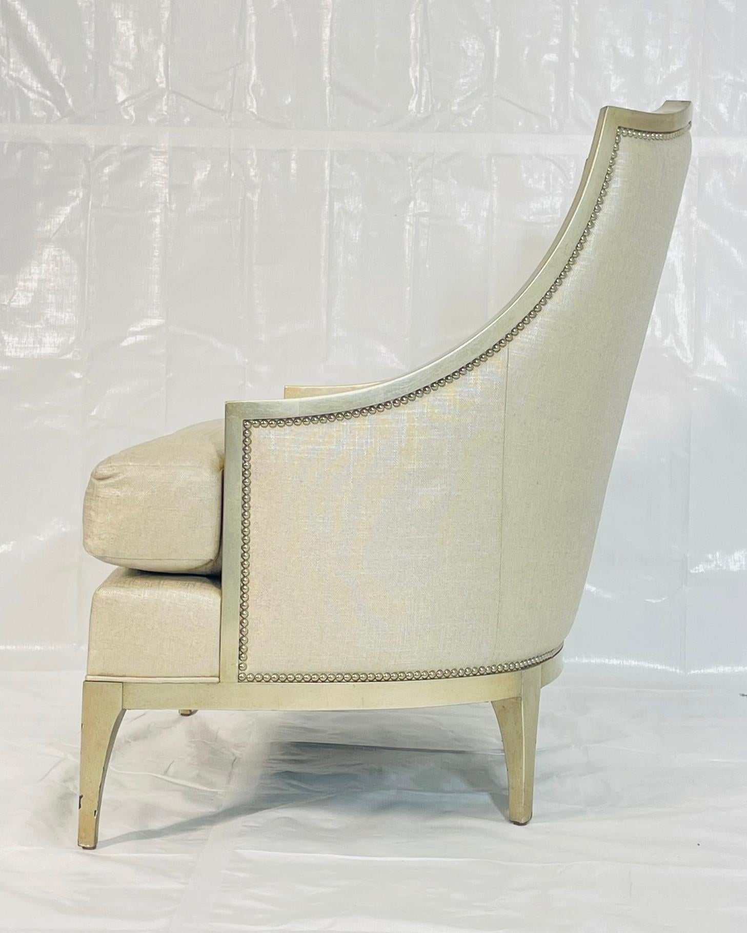 Silla de salón escultural de Reagan Hayes, diseño moderno americano Regencia de Hollywood en venta