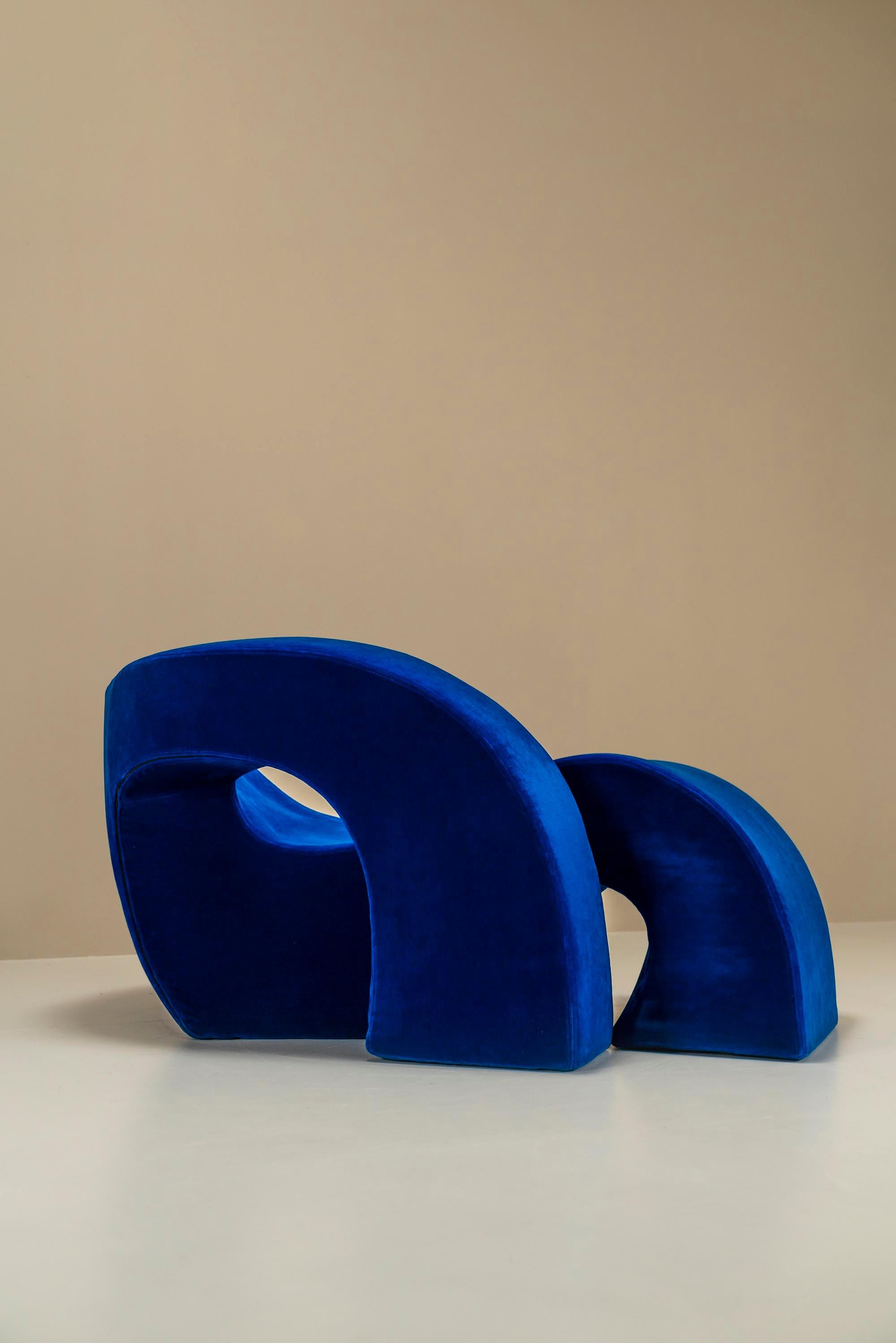 Sculptural Lounge Chair Model “Sess” by Nani Prina for Sormani, Italy 1960s For Sale 3