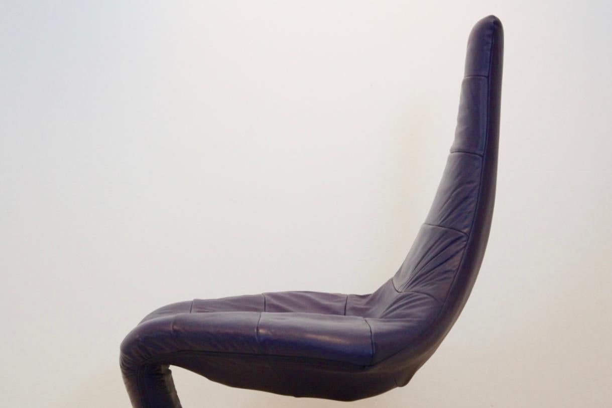 Sculptural Lounge Chair ‘Turner’ by Jack Crebolder for Harvink, 1982 3