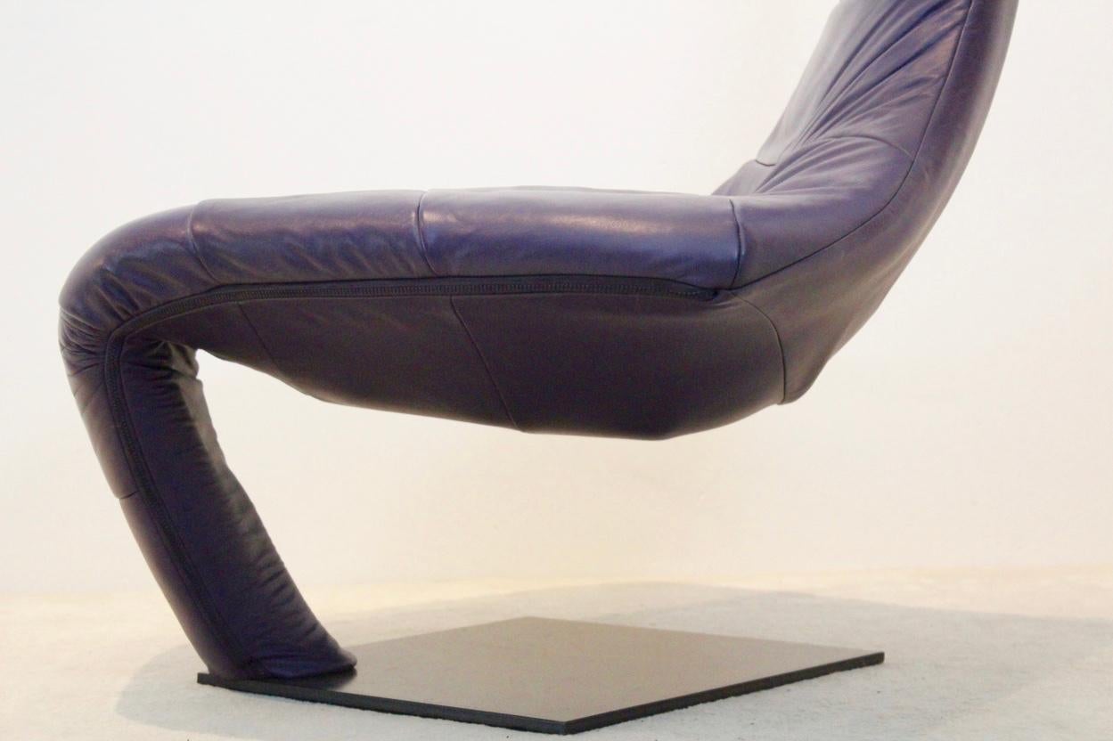 Dutch Sculptural Lounge Chair ‘Turner’ by Jack Crebolder for Harvink, 1982