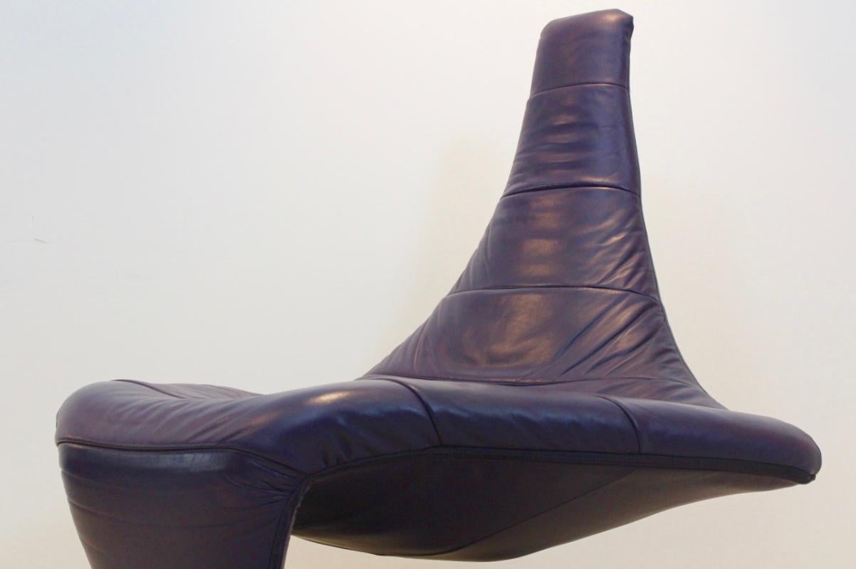 Sculptural Lounge Chair ‘Turner’ by Jack Crebolder for Harvink, 1982 2