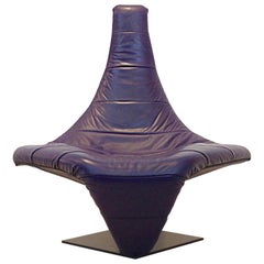 Sculptural Lounge Chair ‘Turner’ by Jack Crebolder for Harvink, 1982