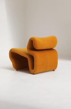 Sedia scultorea da salotto 'Etcetera' di Jan Ekselius Svezia 1970S