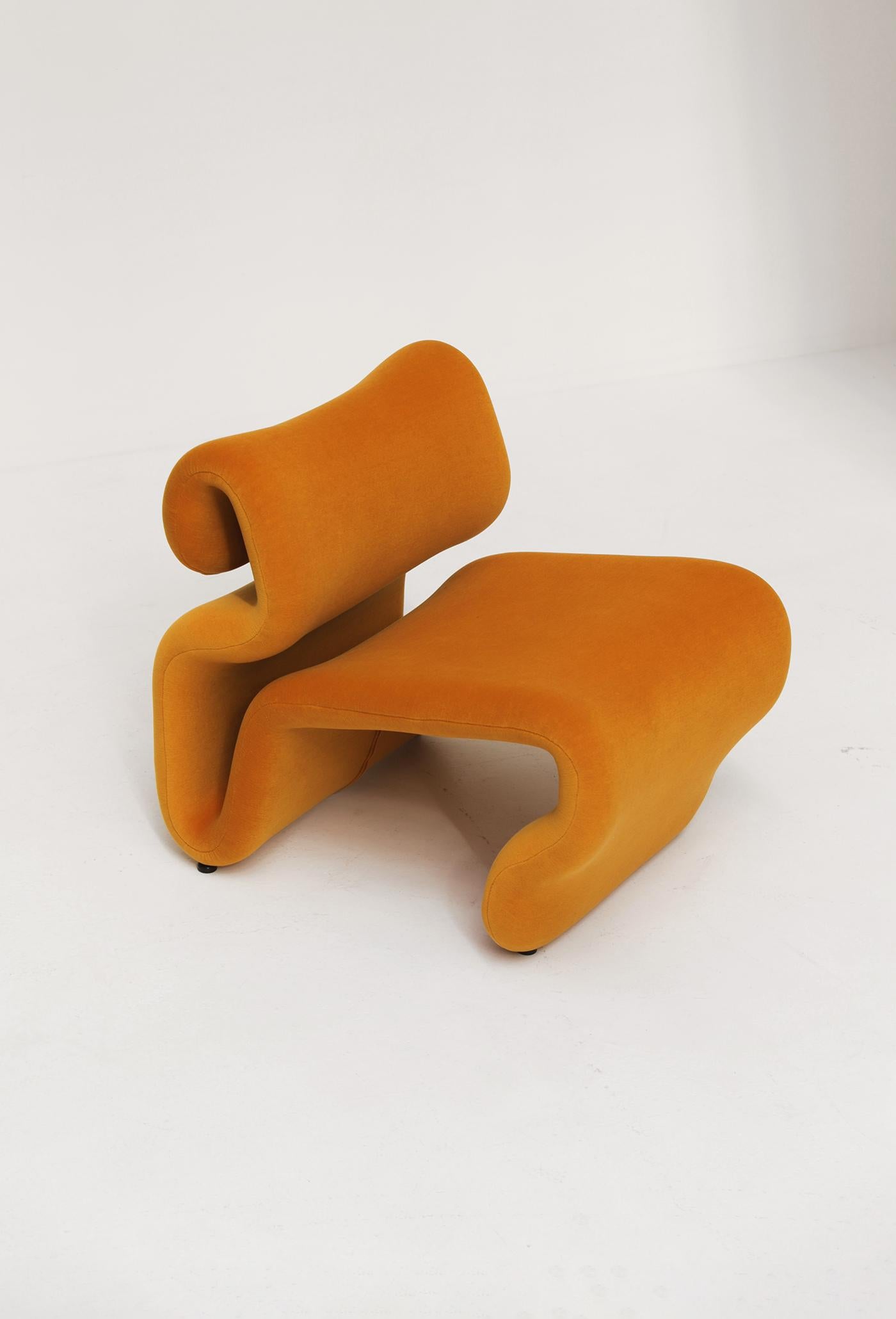 Space Age Sculptural lounge ' Etcetera ' chair By Jan Ekselius Sweden 1970S For Sale