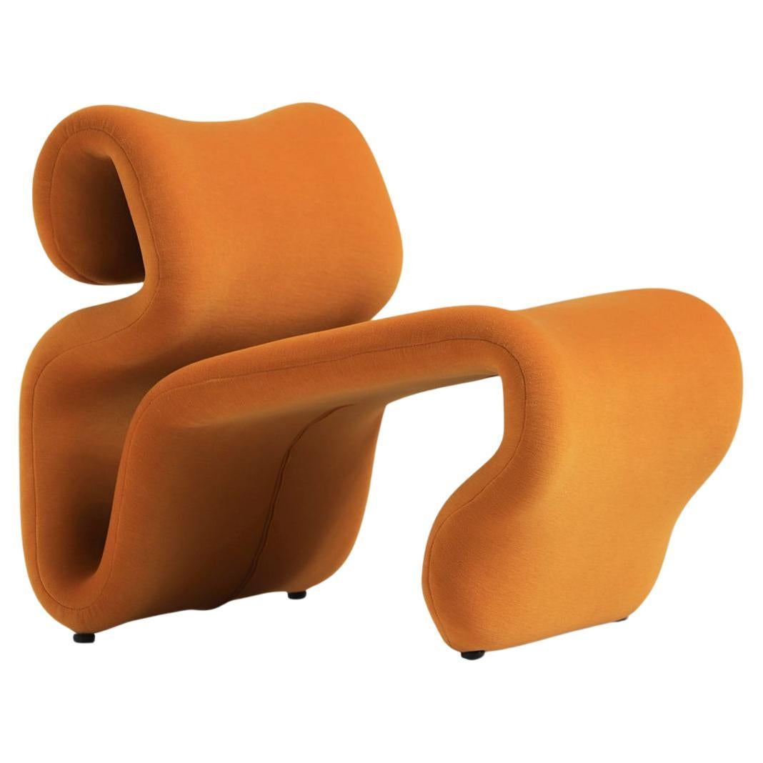 Sculptural lounge ' Etcetera ' chair By Jan Ekselius Sweden 1970S