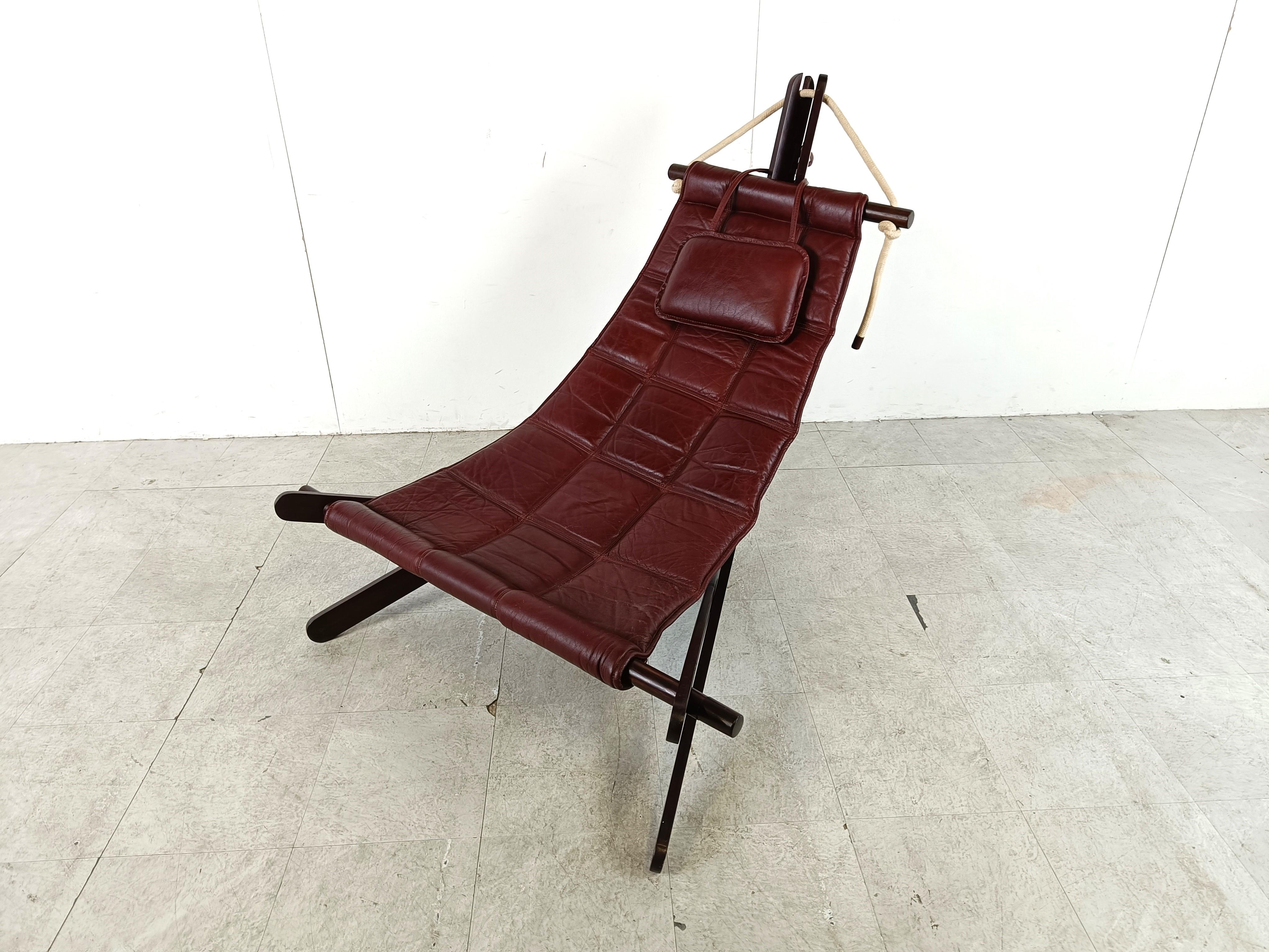 Skulpturaler Loungesessel, Dominic Michaelis „Segelstuhl“ für Moveis Corazza  (Brasilianisch) im Angebot