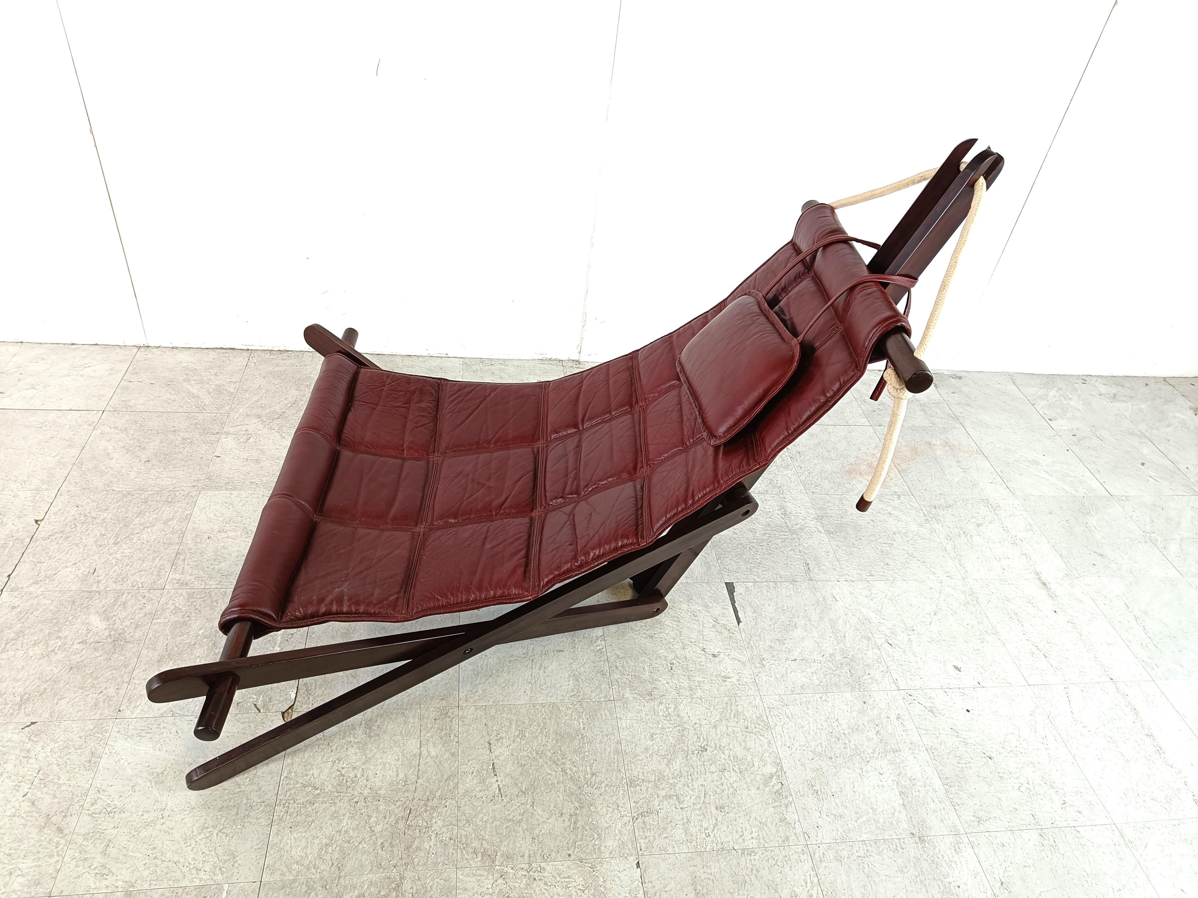Late 20th Century Sculptural Lounge Sling, Dominic Michaelis 