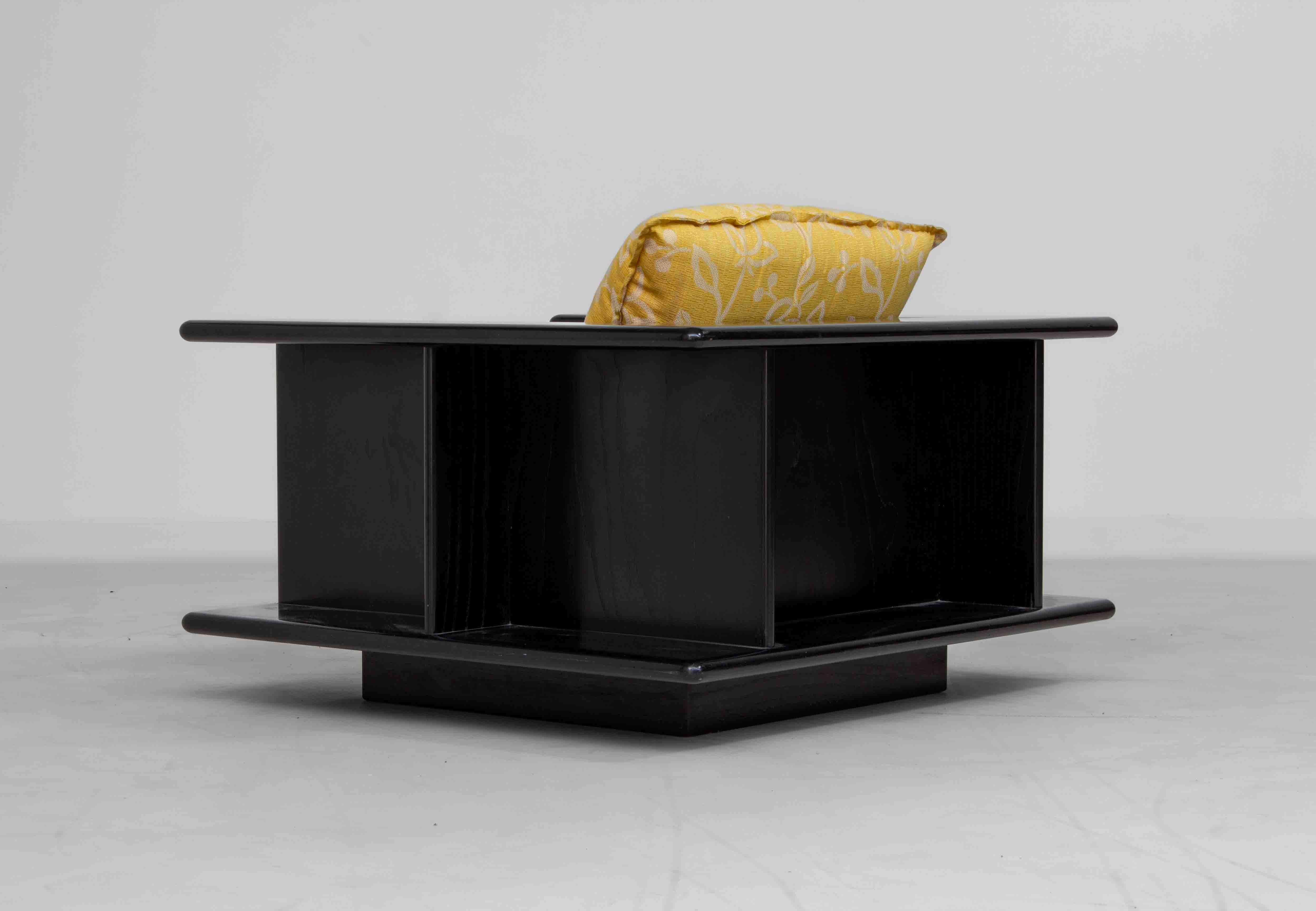 Sofá escultural de salón de Carlo Bartoli, Italia Años 70 finales del siglo XX en venta
