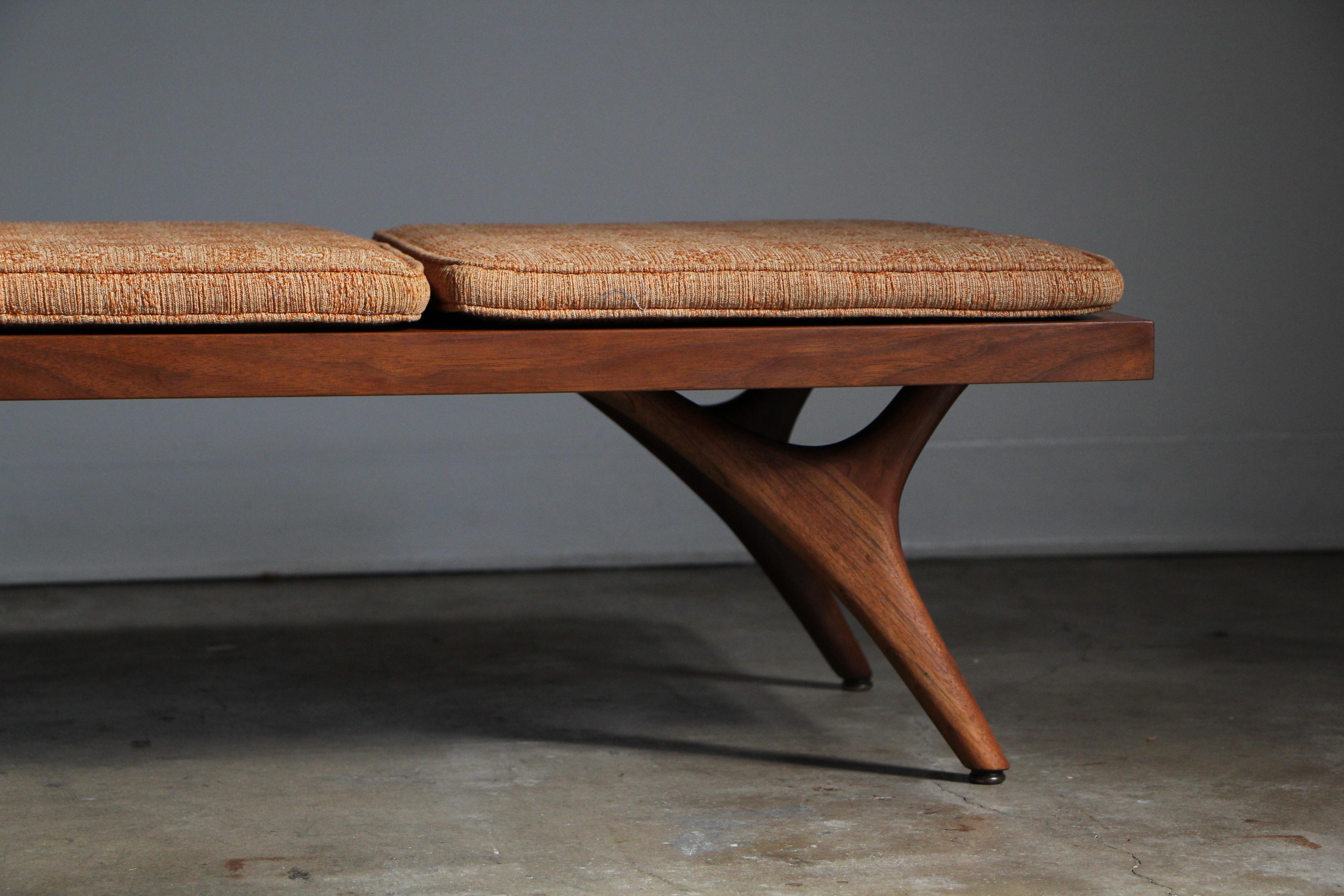 Sculptural Low Bench Attributed to Vladimir Kagan for Grosfeld House, 1950s 6