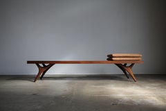 Sculptural Low Bench Attributed to Vladimir Kagan for Grosfeld House, 1950s