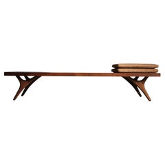 Sculptural Low Bench Attributed to Vladimir Kagan for Grosfeld House, 1950s