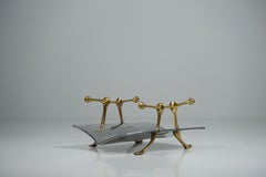 Sculptural Magazine Rack / Firewood Holder by David Marshall, 1980s