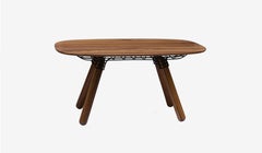 Sculptural "Magnum" Dinner Table, Pierre Favresse