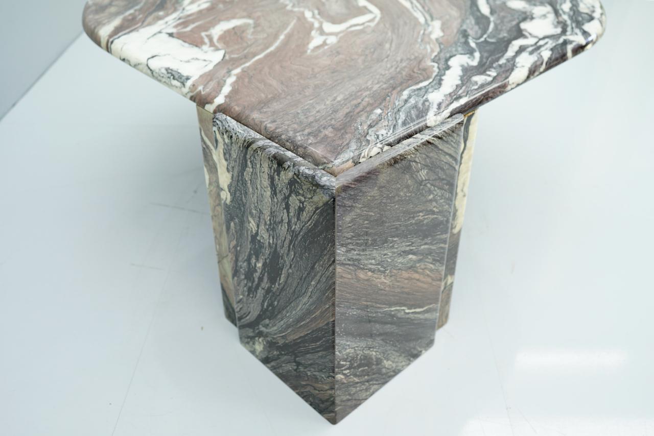Italian Sculptural Marble Coffee Table, Italy, 1970s