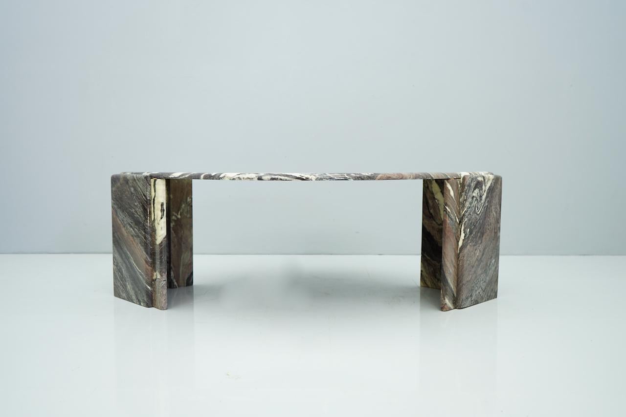 Sculptural Marble Coffee Table, Italy, 1970s 1
