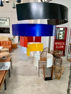 Móvil colgante escultórico de metal, 1992