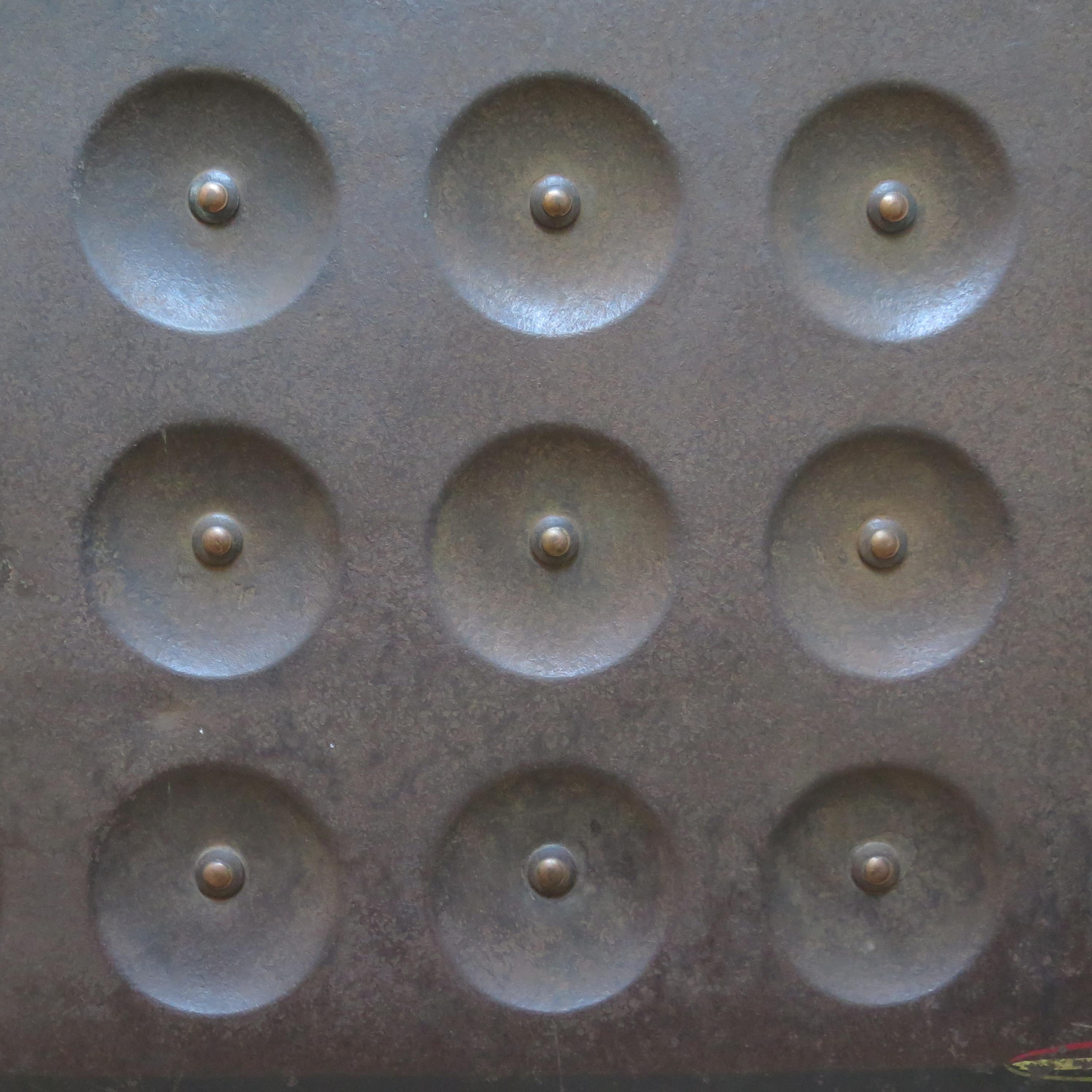 Molded Sculptural Metal Radiator Patented, 1854 For Sale