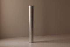Sculptural metal tube floor lamp, Italy 1960s
