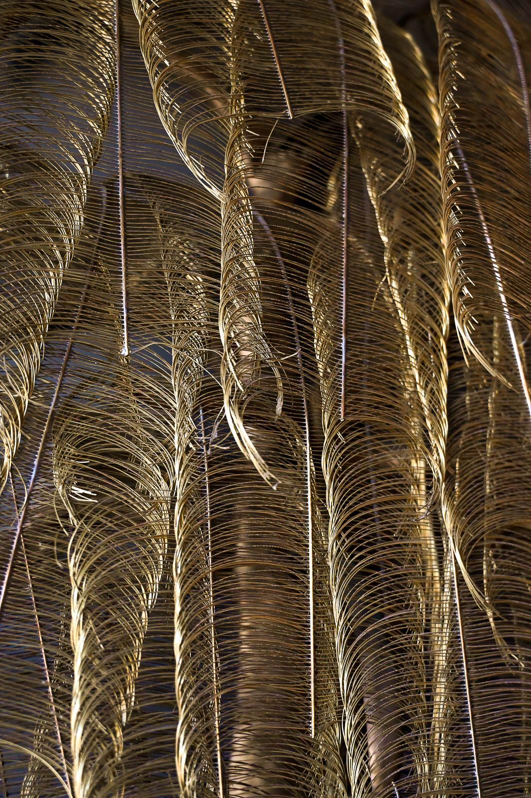 Late 20th Century Sculptural Metal Willow Tree by California Artist Jacqueline Huhem, 1970