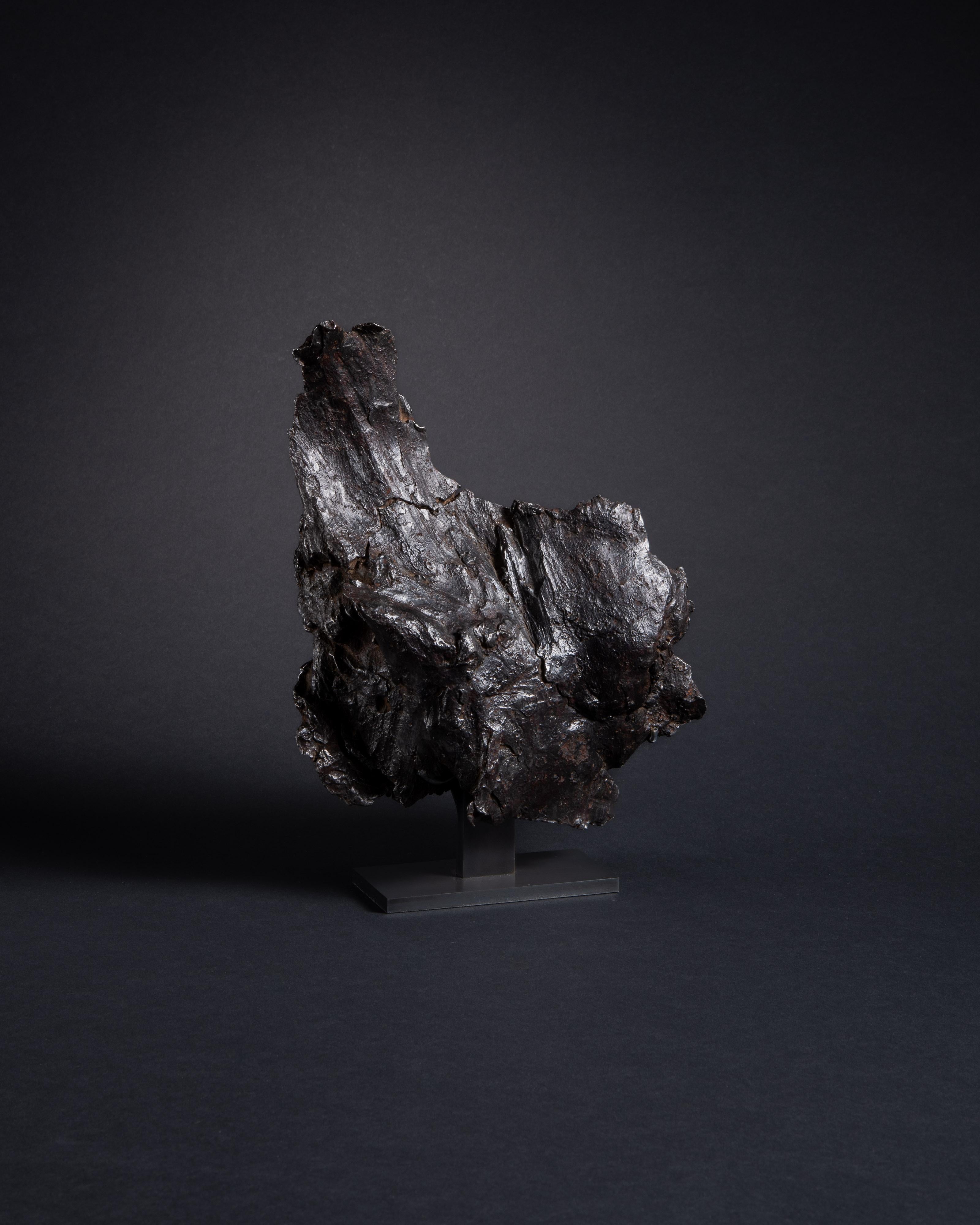 Sculptural Meteorite Fragment from the Sikhote-Alin Meteorite In Excellent Condition For Sale In London, GB