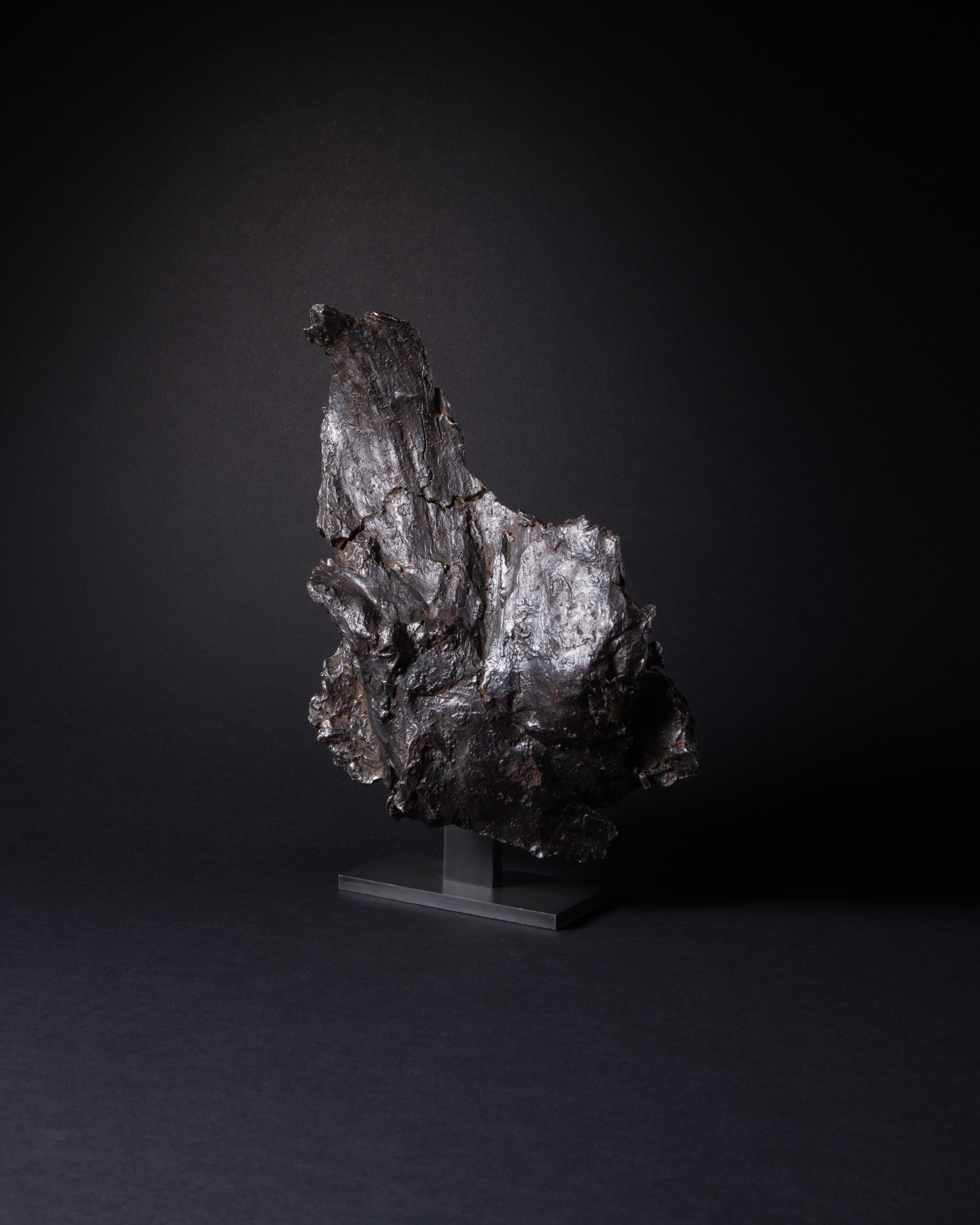 Iron Sculptural Meteorite Fragment from the Sikhote-Alin Meteorite For Sale