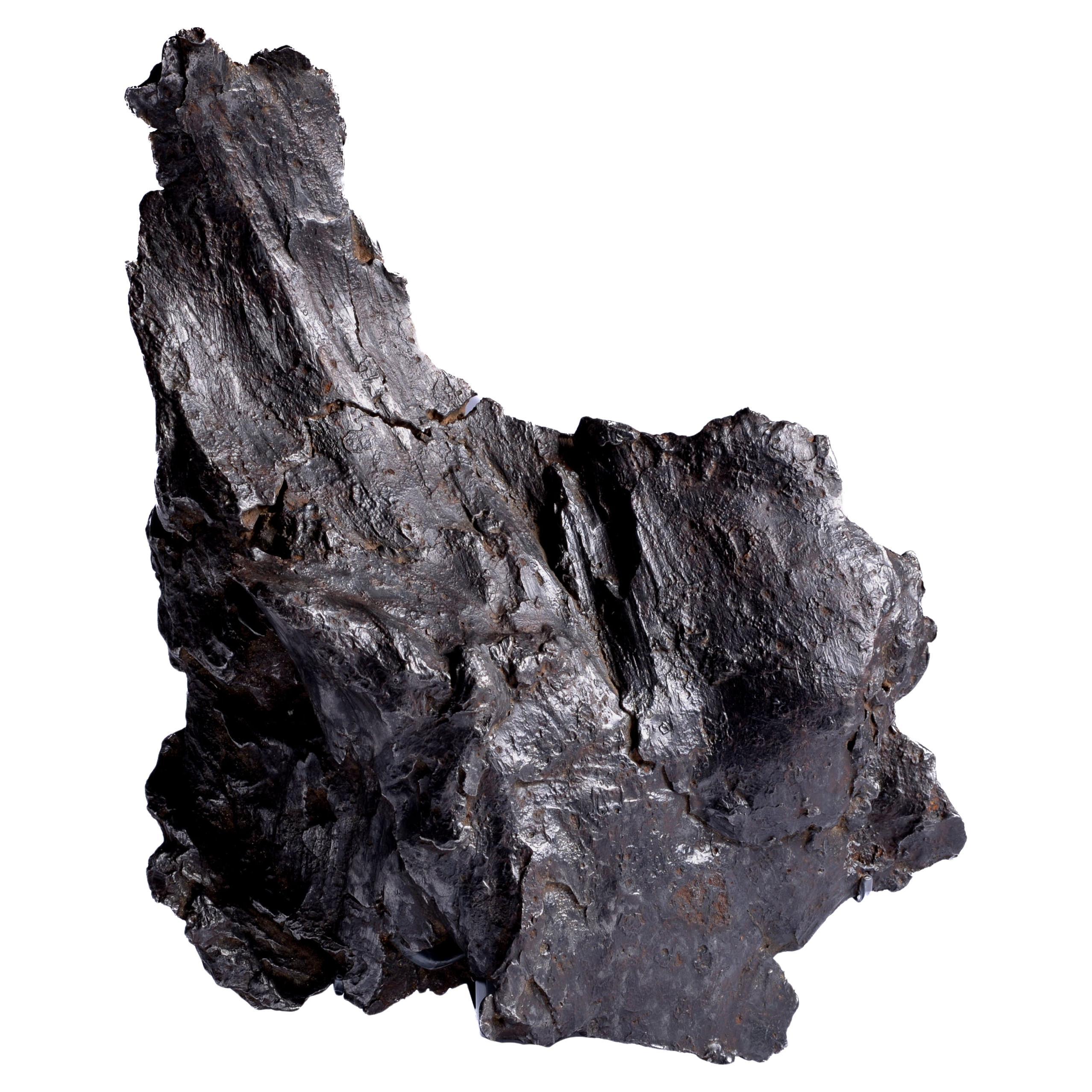 Fragmento escultórico del meteorito Sikhote-Alin en venta