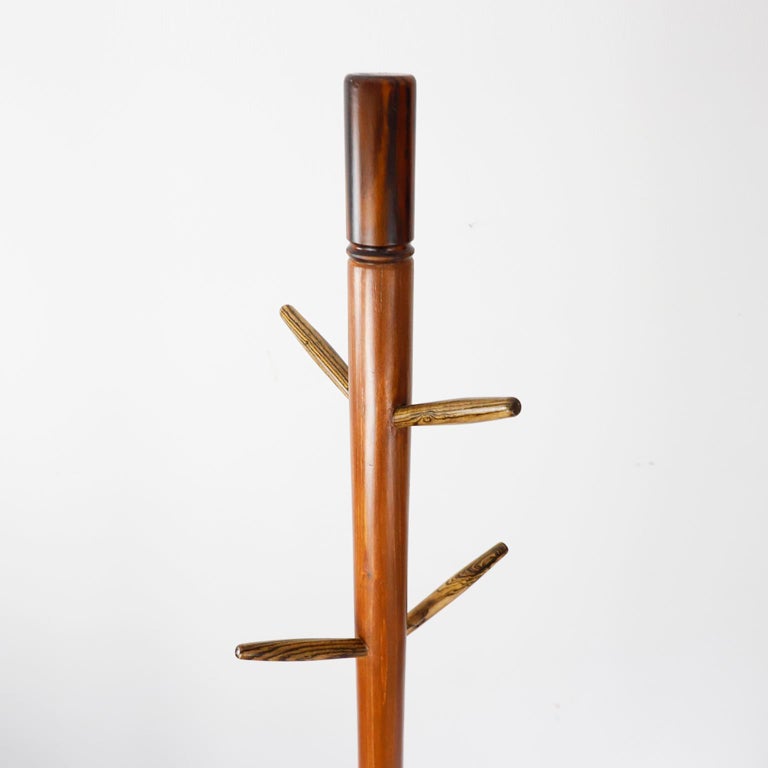 Sculptural Mexican Modernist Coat Rack at 1stDibs