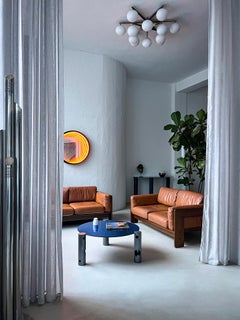 Sculptural Mid Century Bastiano sofa by Afra and Tobia Scarpa, Made in Italy