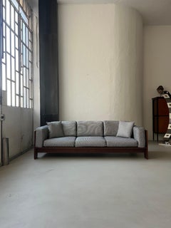 Sculptural Mid Century Bastiano sofa by Afra and Tobia Scarpa, Made in Italy
