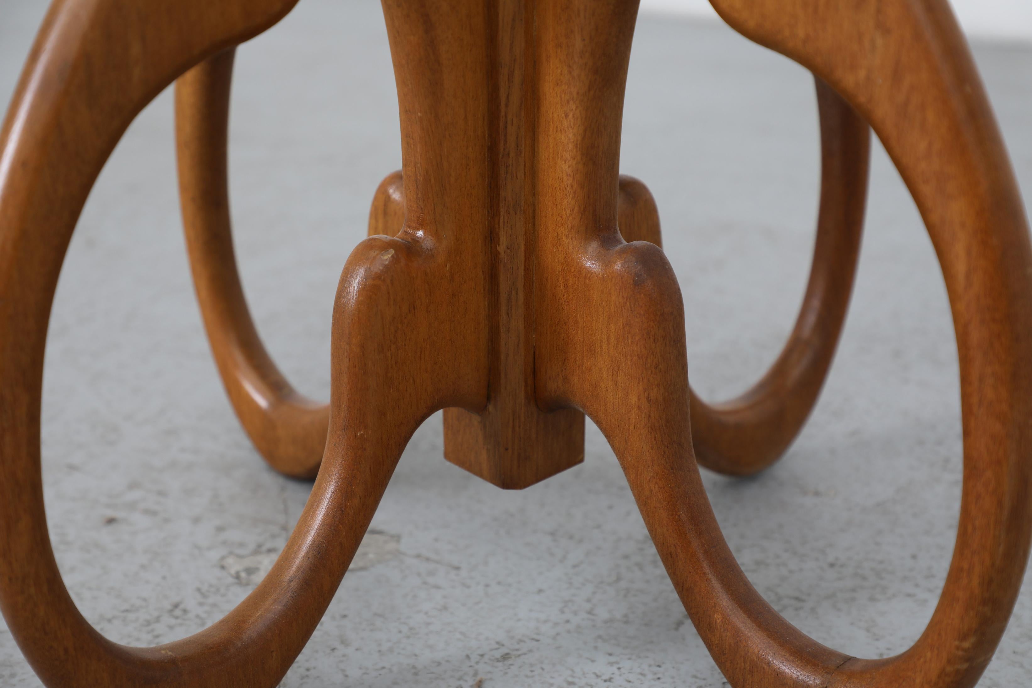 Porte-manteau sculptural en Beeche Wood du milieu du siècle dans le style d'Adrian Pearsall en vente 6