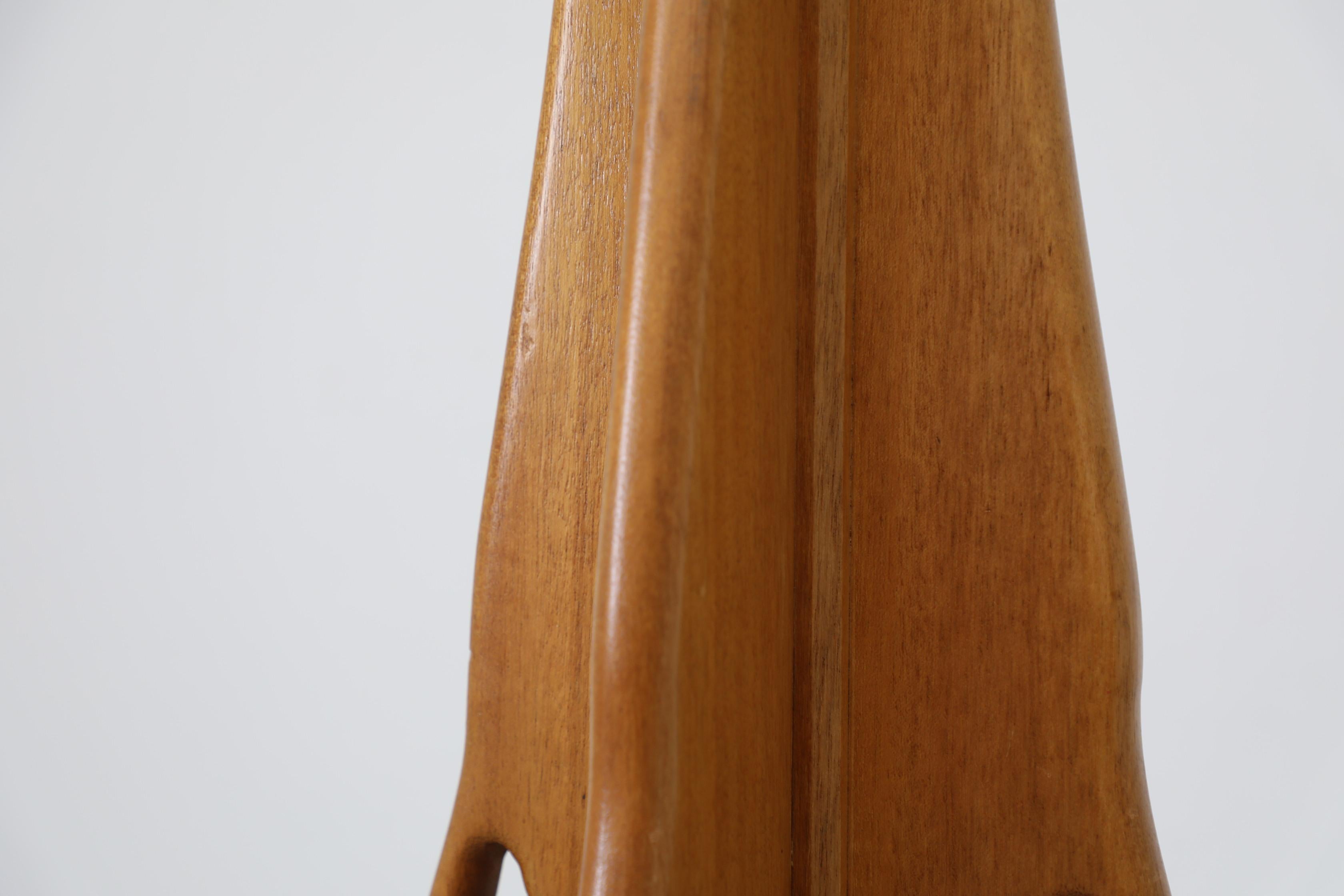 Porte-manteau sculptural en Beeche Wood du milieu du siècle dans le style d'Adrian Pearsall en vente 3