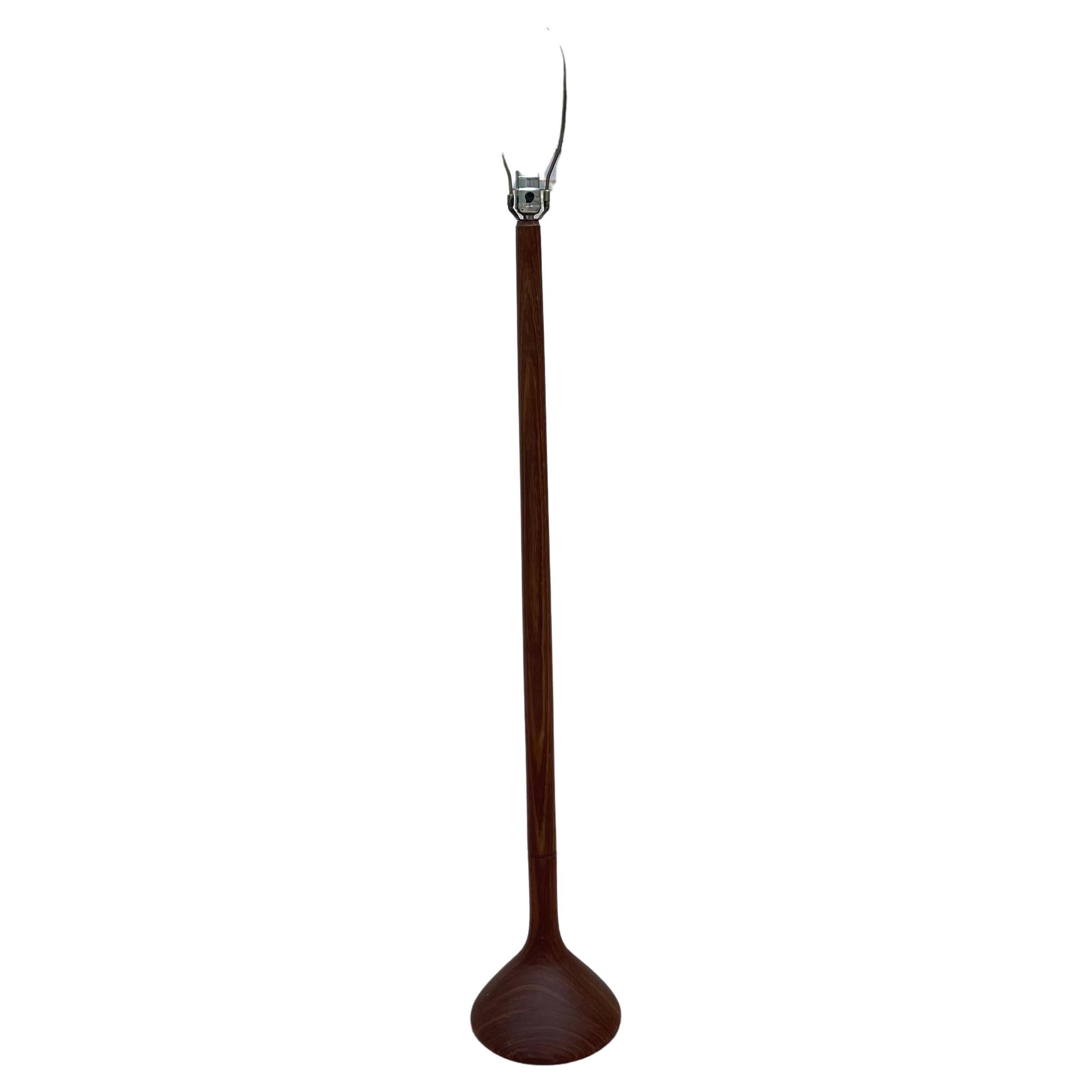 Lampadaire danois sculptural du milieu du siècle dernier