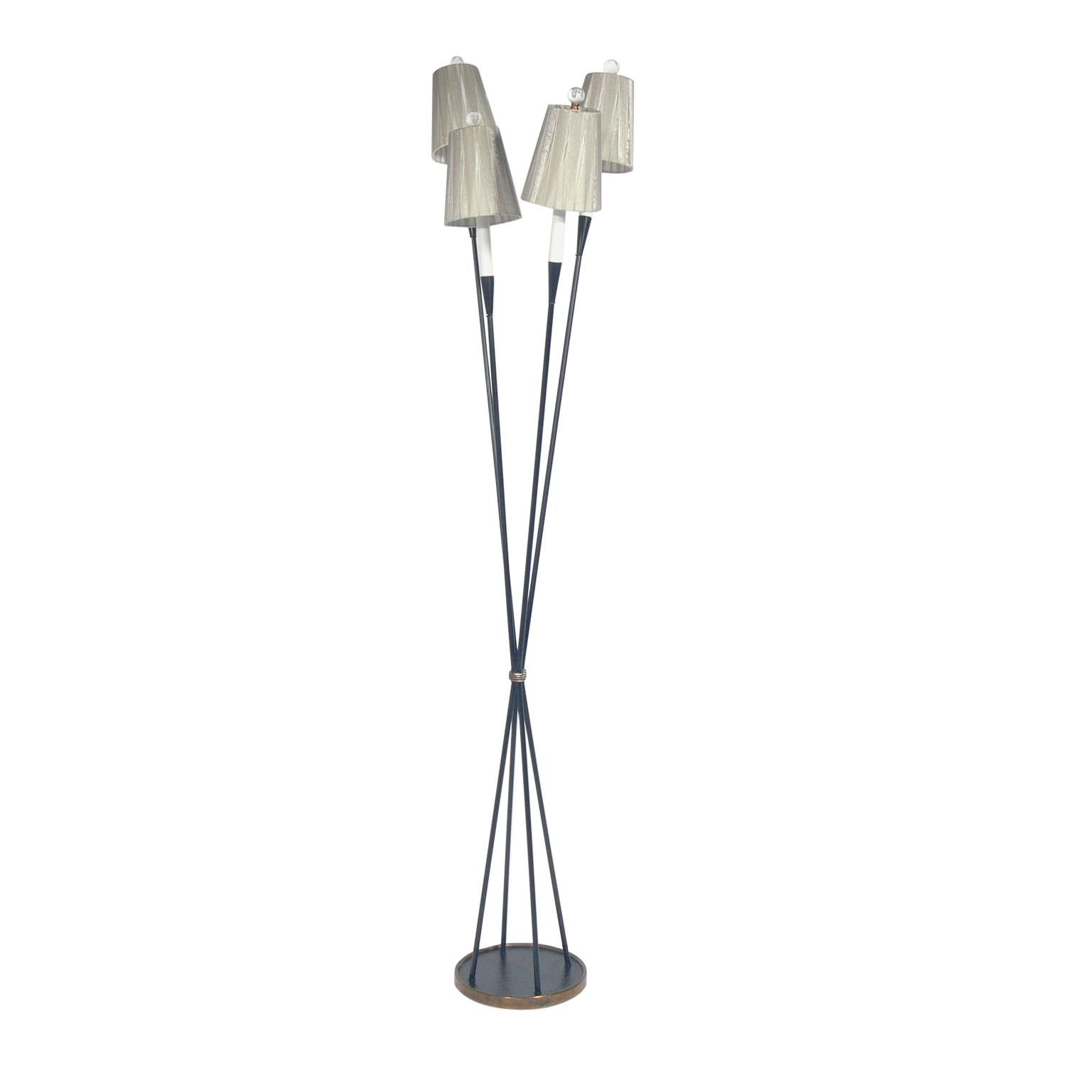 Sculptural Midcentury French Floor Lamp by Maison Lunel