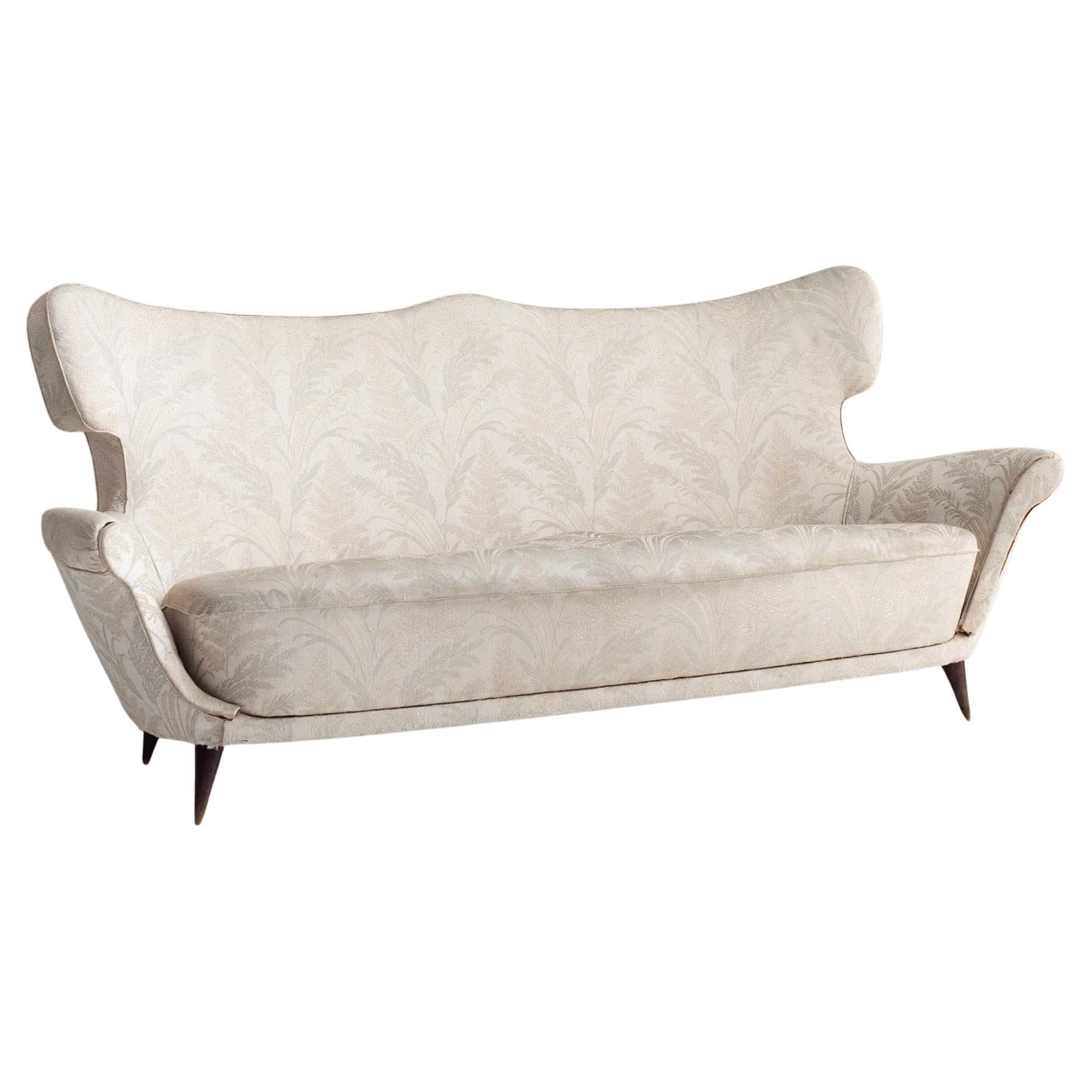 Sculptural Mid Century Italian Sofa Attributed to Maurizio Tempestini