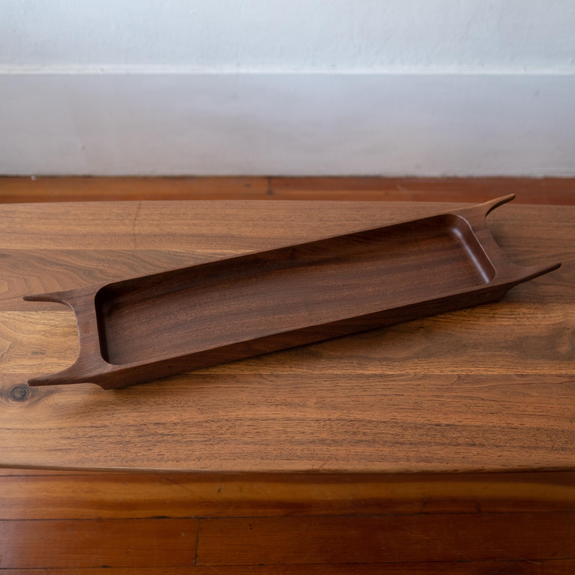 Mid-Century Modern Sculptural Midcentury Italian Wood Bowl or Catch All by Anri, 1950s