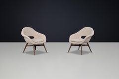 Sculptural Mid-Century Lounge Chair by Miroslav Navrátil, 1960s