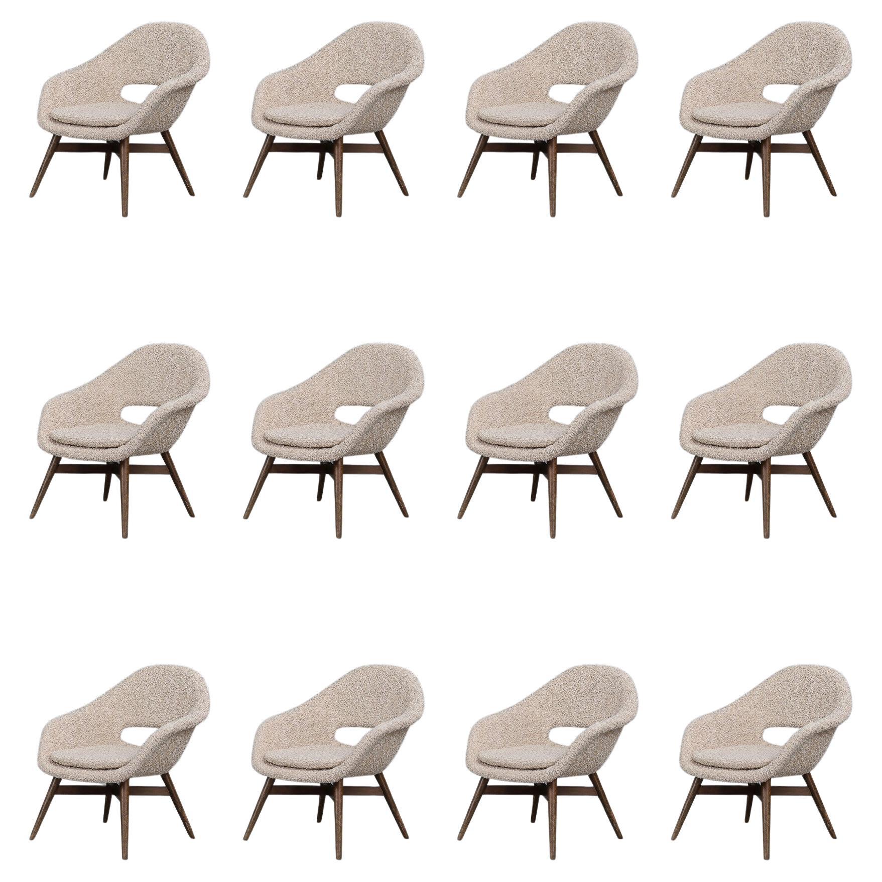Sculptural Mid-Century Lounge Chair by Miroslav Navrátil, 1960s