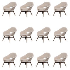 Sculptural Mid-Century Lounge Chair by Miroslav Navrátil, 1960s