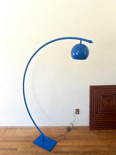 Sculptural Mid-Century Modern Arc Floor Lamp Attributed to Reggiani, 1970s